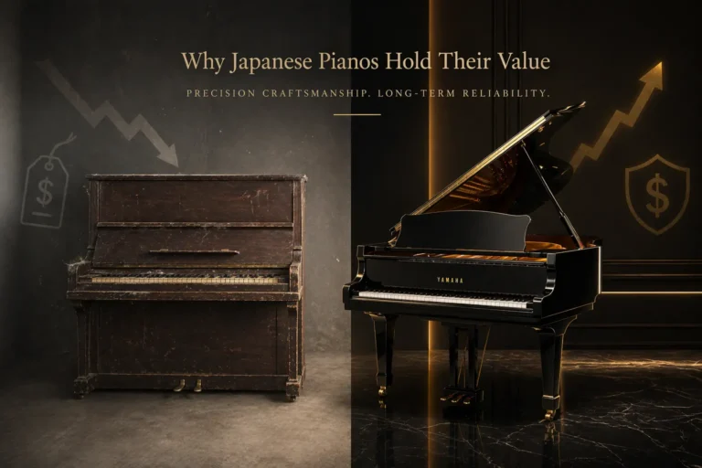 Why Japanese Pianos Hold Their Value Better Than Any Other Brand